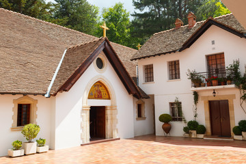 Cyprus, Trooditissa monastery located on the southern slope of the Troodos mountain range.
