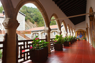 Kykkos monastery of the Cyprus Orthodox Church, which houses the Kykkos icon of the mother Of God.