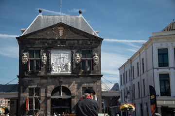 Dutch Cheese Markets at the markets square of the Old Cities of Alkmaar and Gouda