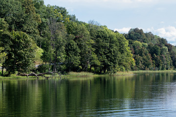 Asveja lake near Dubingiai, Lithuania