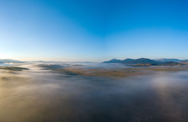 Fototapeta premium The Kupres Polje (Kupreško polje) within Dinaric karst of western Bosnia and Herzegovina.