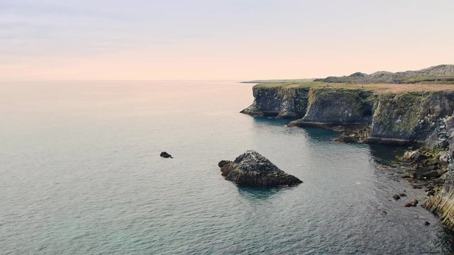 Arnarstapi -  village, clifs, landscapes of Iceland.