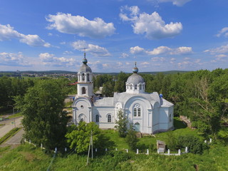 Temple in the name of the Holy myrrh-Bearer equal to the Apostles Mary Magdalene. the village of Laya. Sverdlovsk region. Russia