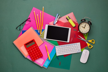 Various office stationeries