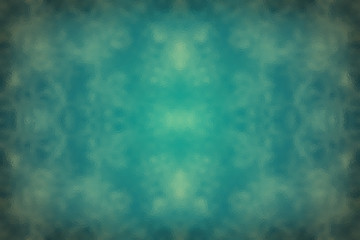 Teal abstract glass texture background, design pattern template