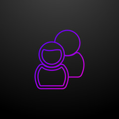Team nolan icon. Elements of software development set. Simple icon for websites, web design, mobile app, info graphics