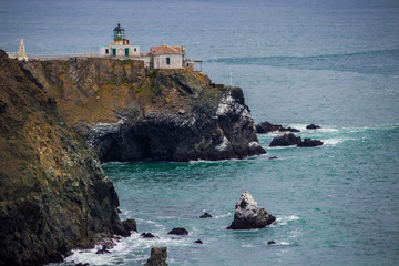 lighthouse on the coast