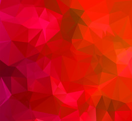Obraz premium Abstract multicolor Orange and red background. Vector polygonal design illustrator