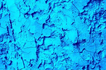 Grunge blue concrete texture background