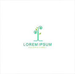 Seed Grow Logo Vector Illustration . Park Seed, Vegetable Seeds, Flower Seeds, Plants, Bulbs, Trees 