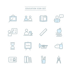 EDUCATION ICON SET
