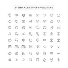 SYSTEM ICON SET