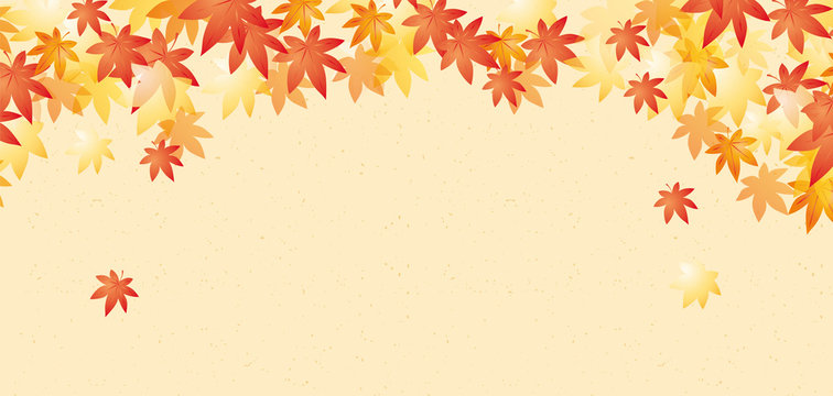 秋イメージの背景素材