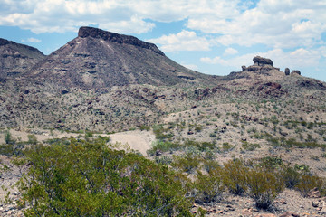 Mexico Border Mountains