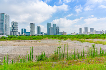 横浜駅周辺のビル・マンションの風景