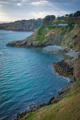 Coast of Howth near Dublin in Ireland