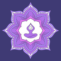 Fototapeta premium zen yoga mandala