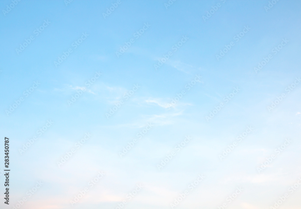 Wall mural sky