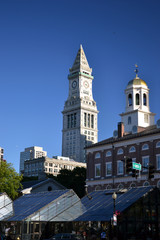 Clock Tower with blue sky