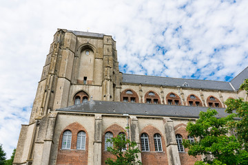 Fototapeta premium Grote Kerk, Church in Veere, The Netherlands