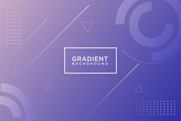 Obraz premium Modern abstract geometric gradient background, vector illustration