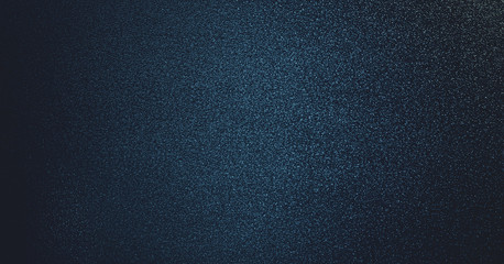 glitter vintage lights background. glitter blue black defocused.