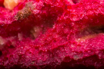 macro photo of a peach stone abstract