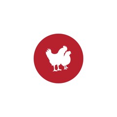 Chicken Logo Design Template Vector