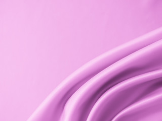Beautiful smooth elegant wavy light pastel purple satin silk luxury cloth fabric texture, abstract background design. Card or banner.