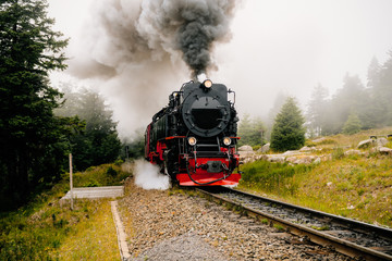 Obraz premium Brocken Railway