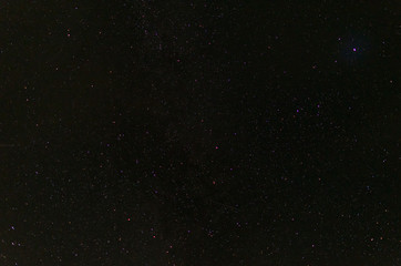 starry sky at night, stars and space