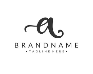A Letter Logo Design Template