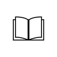 Book icon vector. Book icon isolated