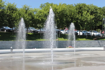 fountain in the park