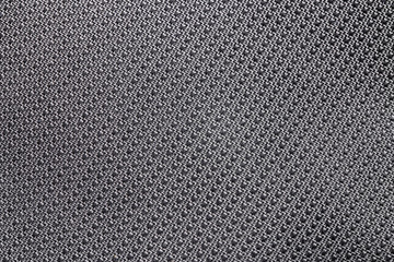 macro grey nylon fabric textured background for design, closeup texture