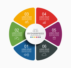 Infographic design template with place for your data. Vector illustration.