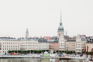 Obraz premium Stockholm. Cityscape image of Stockholm, Sweden