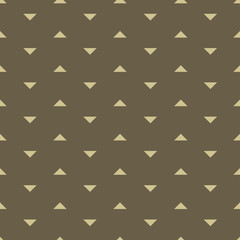 Seamless pattern with beige triangles