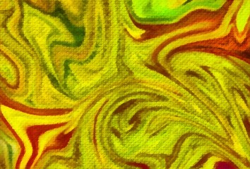 Marbled waves background artwork painting in oil. Beauty colors texture and wallpaper with artistic elements