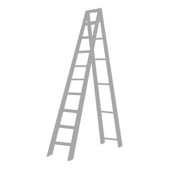 Realistic Detailed 3d Wooden Stair Ladders. Vector illustration of Stair or Ladder