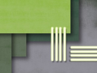 Green geometric minimal abstract background, 3d paper texture background