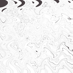 Black and white wave background pattern