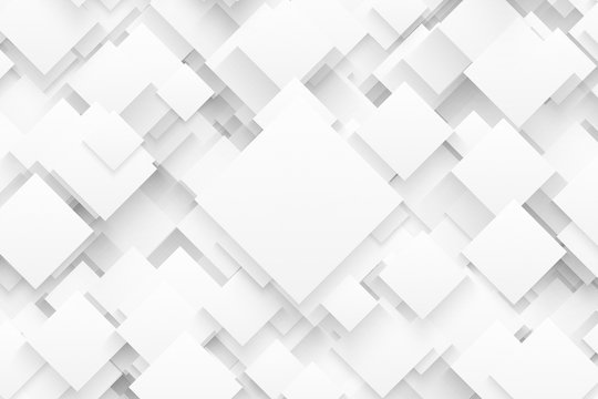 3D Render Science Technology Structure White Abstract Background. Ultra High Quality Wallpaper © yamonstro