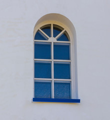 Obraz premium Church Windows in a semicircle