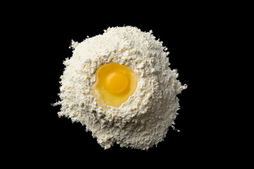Flour and Egg, Dough for Baking