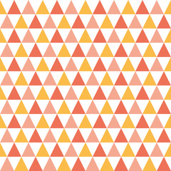 Fototapeta na wymiar Seamless pattern with colorful triangles