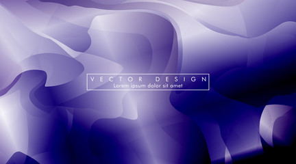 liquid abstract purple wavy background. eps 10 vector design illustrations.