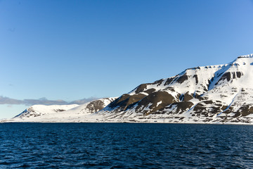 Fototapeta na wymiar Longyearbyen, Spitzberg, Svalbard, Norvège