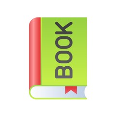 Book vector, Back to school gradient style icon