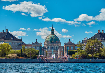 Amalienborg is Palace Complex in Copenhagen. - 283522372